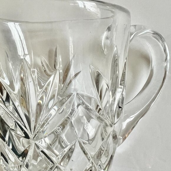 VINTAGE LENOX "Charleston Collection" Small Crystal Pitcher/Creamer EUC - Picture 3 of 6